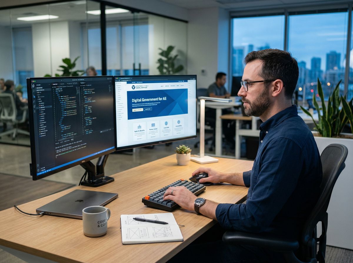 Web development and design work